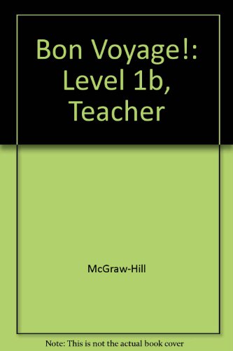 Book Glencoe French Bon Voyage Teacher Wraparound Edition free