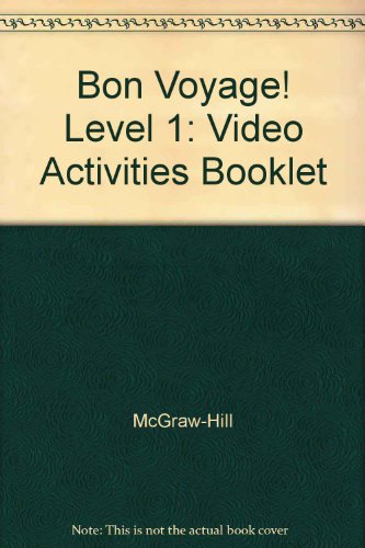 Book Bon Voyage: Video Activities Booklet Level 1 free