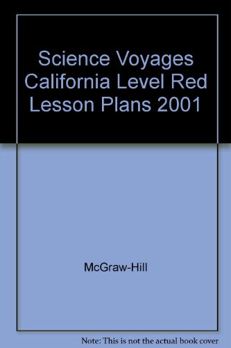 Book Science Voyages California Level Red Lesson Plans 2001 free