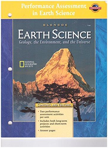 Book Glencoe: Earth Science - Geology, the Environment, and the Universe - Performance Assessment in Earth Science free
