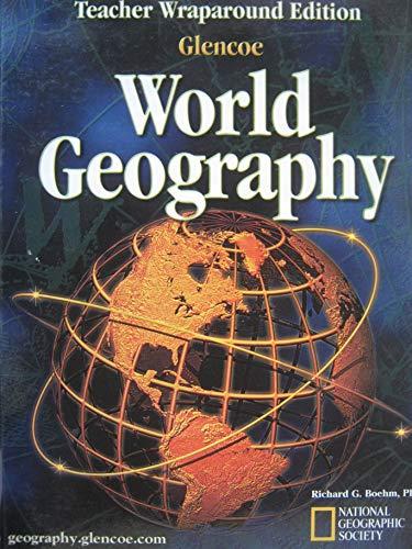 Book Glencoe World Geography Teacher's Edition 2003 ISBN 0078249317 National Geographic Society free