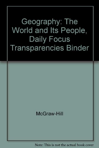 Book Geography: The World And Its People, Daily Focus Transparencies Binder free