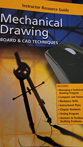 Book Mechanical Drawing, Board & CAD Techniques,Instructor Resource Guide,13th Edition free