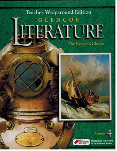 Book Teacher Wraparound Edition Glencoe Literature Reader S Choice free