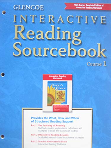 Book Glencoe Literature Course 1 Grade 6 Interactive Reading Sourcebook Tae free