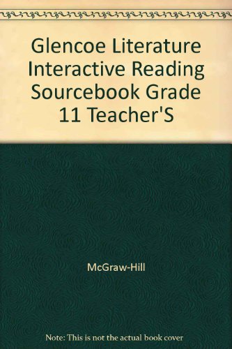 Book Glencoe Literature The Reader's Choice (interactive Reading Sourcebook, American Literature) free