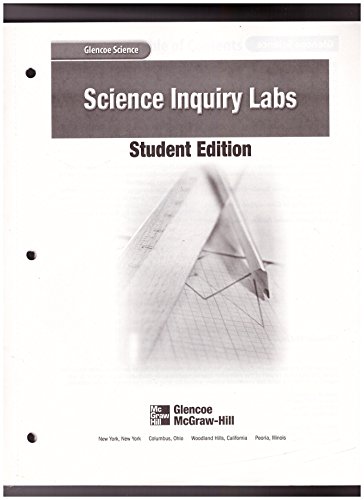 Book Science Inquiry Labs Student Edition Glencoe Science free