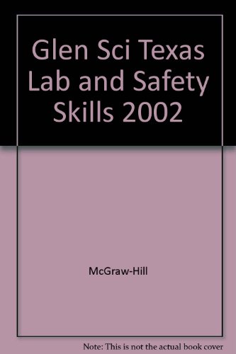 Book Glen Sci Texas Lab and Safety Skills 2002 free