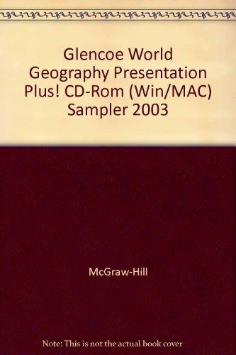 Book Glencoe World Geography Presentation Plus! CD-Rom (Win/MAC) Sampler 2003 free
