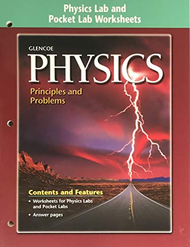 Book Physics: Principles and Problems Physics Lab & Pocket Lab Worksheets free Book Physics: Principles and Problems Physics Lab & Pocket Lab Worksheets free