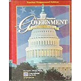Book United States Government: Democracy in Action (Teacher Wraparound Edition) free