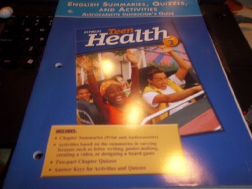 Book Teen Health Course 2, Assessment, Summaries, Quizzes, and Activities free