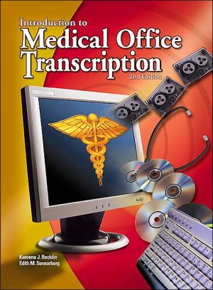 Book Medical Office Transcription: An Introduction to Medical Transcription Text-Workbook free