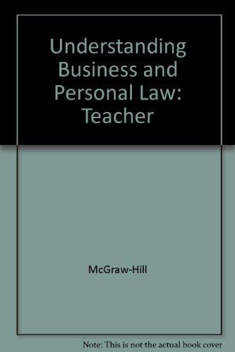 Book Glencoe understanding business & personal law: Teacher wraparound edition free