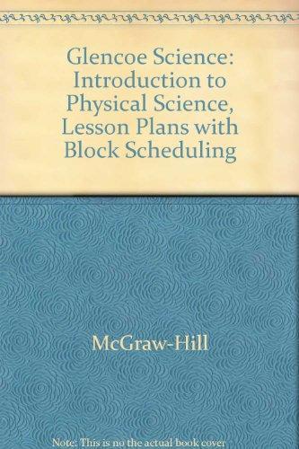 Book Introduction To Physical Science: Lesson Plans With Block Scheduling (2002 Copyright) free