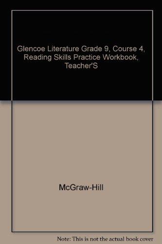 Book Glencoe Literature: The Reader's Choice, Course 4, Reading Skills Practice Workbook free