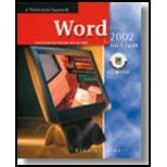 Book Word 2002: Expert, A Professional Approach, Student Edition with CD-ROM free
