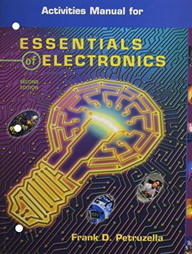 Book Essentials Of Electronics, Activities Manual with MultiSIM CD-ROM free