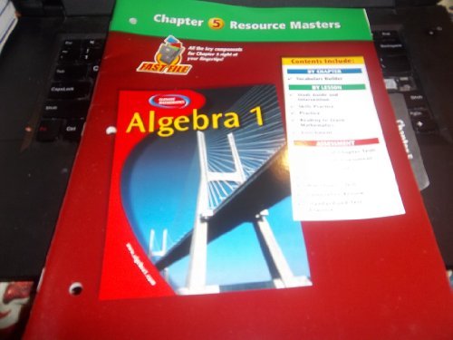 Book Algebra 1 Chapter 5 Resource Masters free