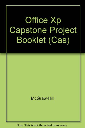 Book Office Xp Capstone Project Booklet (cas) free