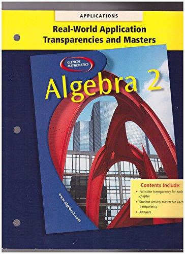 Book Algebra 2 Real World Application Transparencies And Masters free