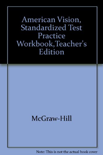 Book The American Vision: Standarized Test Skills Practice Workbook, Teacher Annotated Edition free