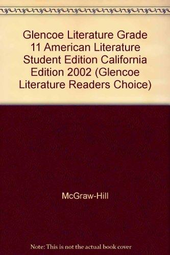 Book American Literature: California Edition (Glencoe Literature Readers Choice) free