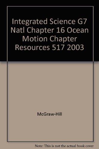 Book Glencoe Science: Level Green Chapter Resources-chapter 16 With Answer Keys (2003 Copyright) free
