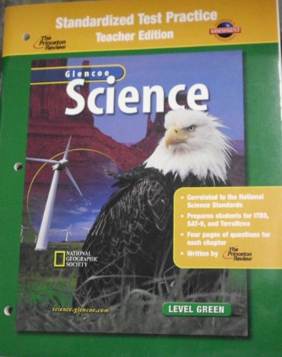Book Glencoe Science: Level Green, Standardized Test Practice, Teacher Edition free