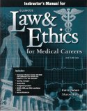 Book Instructor's Manual For Glencoe Law & Ethics For Medical Careers free