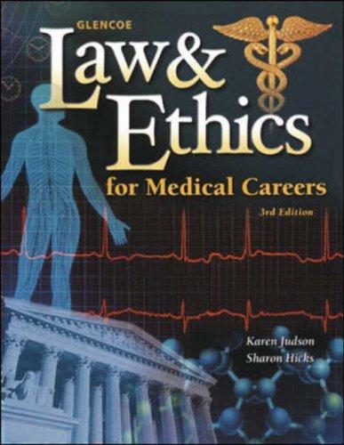 Book Law and Ethics for Medical Careers with Ghost Tutorial CD free