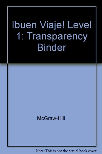 Book Ibuen Viaje! Level 1: Transparency Binder free