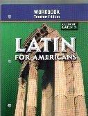 Book Glencoe Latin for Americans Workbook Teacher Edition free