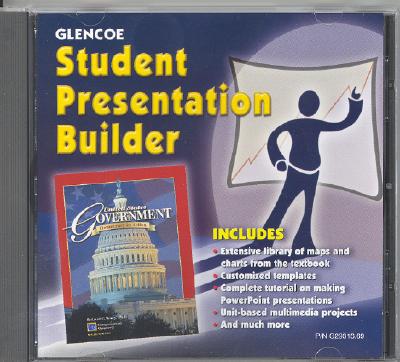 Book United States Government Democracy In Action, Student Presentation Builder Cd-rom free