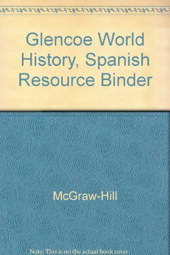 Book Glencoe World History, Spanish Resource Binder free
