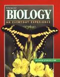 Book Biology: An Everyday Experience Student Edition free