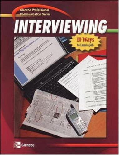 Book Professional Communication Series: Interviewing, Student Edition free