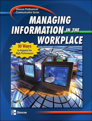 Book Professional Communication Series: Managing Information in the Workplace, Student Edition free