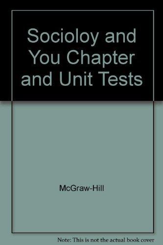Book Sociology and You: Chapter and Unit Tests free