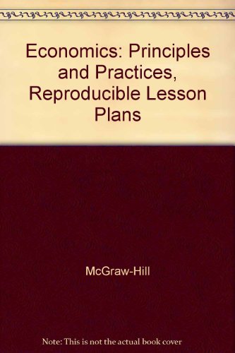 Book Economics: Principles And Practices, Reproducible Lesson Plans free