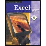Book Excel 2002 : A Professional Approach, Core and Expert / with Cd-rom free
