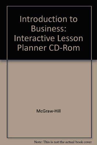 Book Interactive Lesson Planner With Teacher Resources Cd-rom (glencoe Introduction To Business) free
