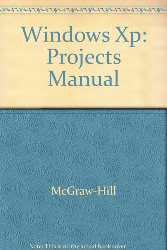 Book Windows Xp: Projects Manual free