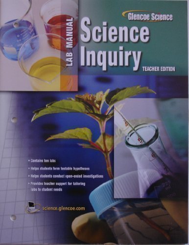Book Biology: The Dynamics of Life, Science Inquiry Laboratory Manual, Teacher's Edition free
