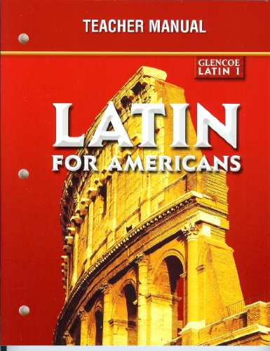 Book Latin for Americans, Glencoe Latin 1, Teacher Manual free