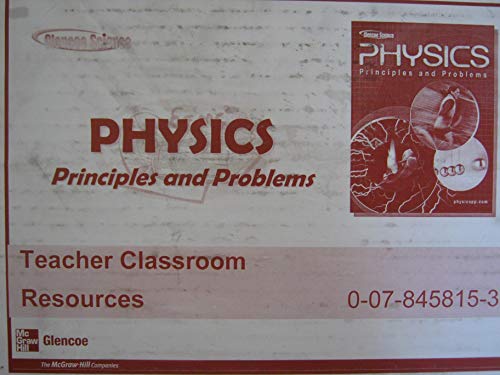 Book Physics: Principles and Problems Teacher Classroom Resources free