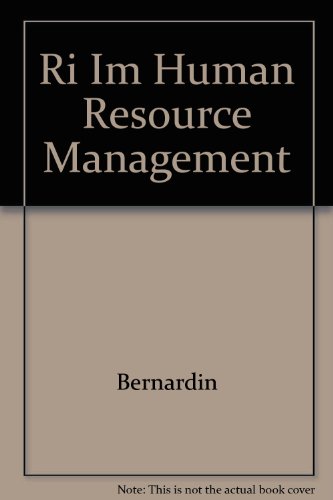 Book Instructor's Manual: Im Human Resource Management free