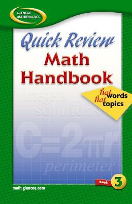 Book Quick Review Math Handbook: Hot Words, Hot Topics, Book 3, Student Edition free