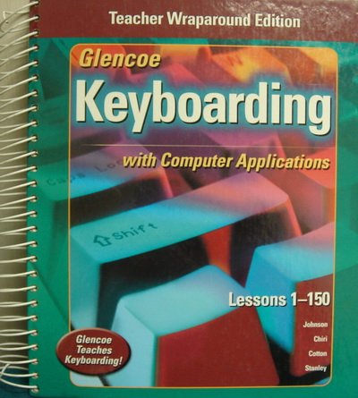 Book Glencoe Keyboarding With Computer Applications: Teachers Wraparound Edition free