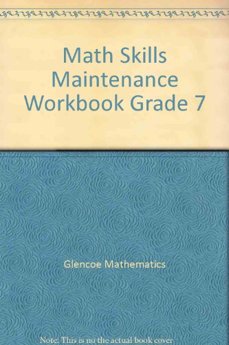 Book Math Skills Maintenance Workbook Grade 7 free